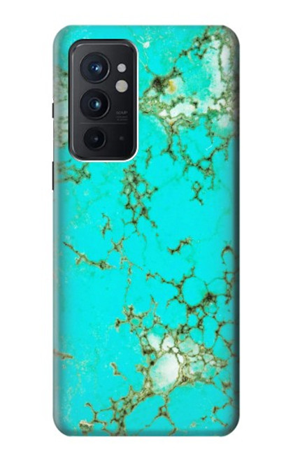 S2377 Turquoise Gemstone Texture Graphic Printed Case For OnePlus 9RT 5G