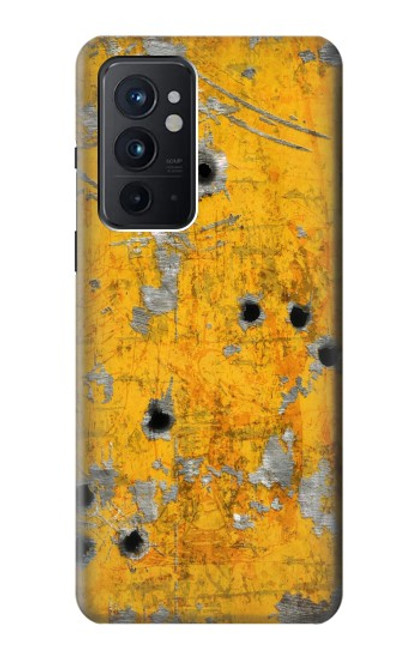 S3528 Bullet Rusting Yellow Metal Case For OnePlus 9RT 5G