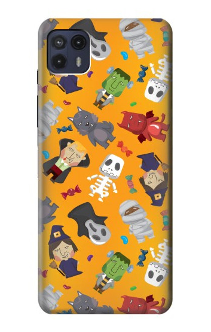 S3275 Cute Halloween Cartoon Pattern Case For Motorola Moto G50 5G [for G50 5G only. NOT for G50]