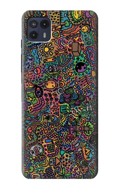 S3815 Psychedelic Art Case For Motorola Moto G50 5G [for G50 5G only. NOT for G50]