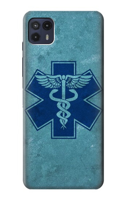 S3824 Caduceus Medical Symbol Case For Motorola Moto G50 5G [for G50 5G only. NOT for G50]