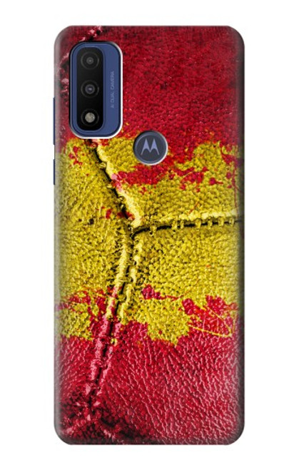 S3315 Spain Flag Vintage Football Graphic Case For Motorola G Pure