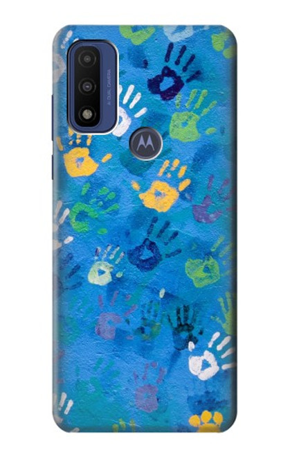 S3403 Hand Print Case For Motorola G Pure