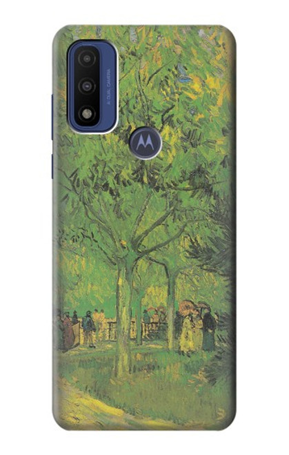 S3748 Van Gogh A Lane in a Public Garden Case For Motorola G Pure