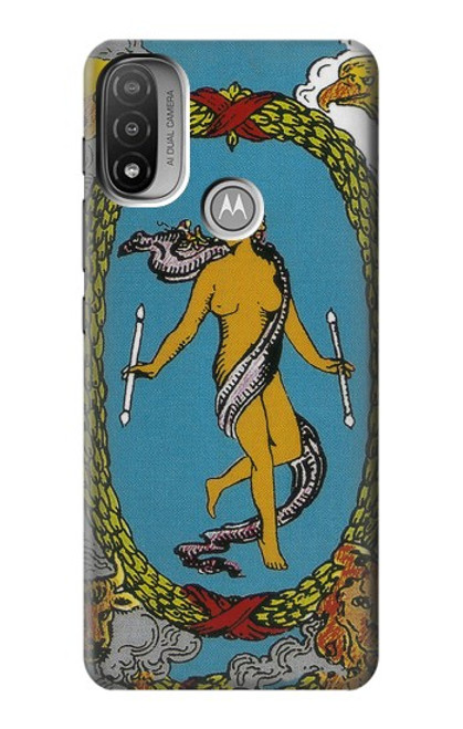 S3746 Tarot Card The World Case For Motorola Moto E20,E30,E40