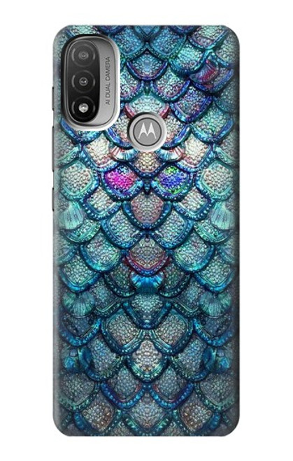 S3809 Mermaid Fish Scale Case For Motorola Moto E20,E30,E40