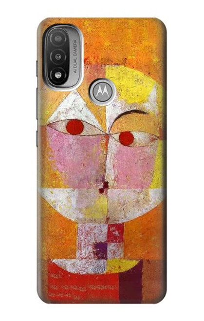 S3811 Paul Klee Senecio Man Head Case For Motorola Moto E20,E30,E40