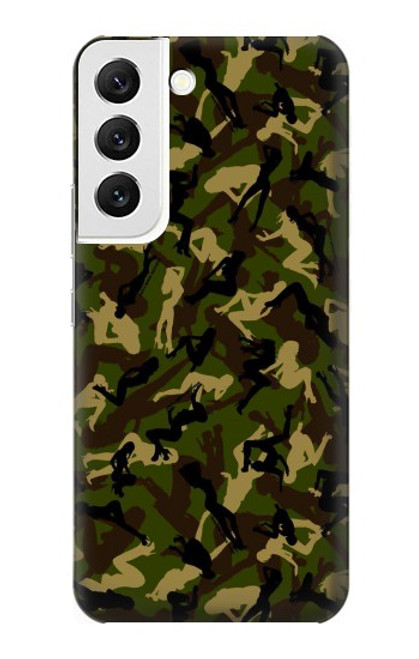 S3356 Sexy Girls Camo Camouflage Case For Samsung Galaxy S22