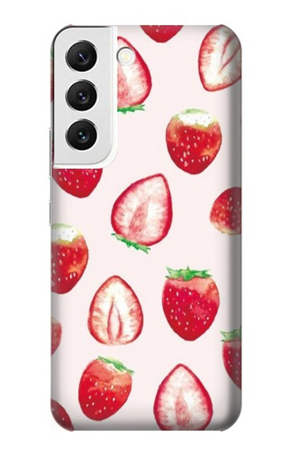 S3481 Strawberry Case For Samsung Galaxy S22