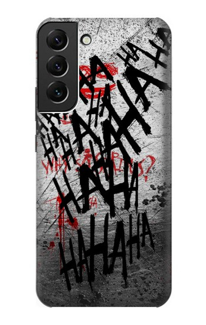 S3073 Joker Hahaha Blood Splash Case For Samsung Galaxy S22 Plus