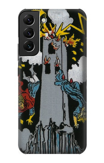 S3745 Tarot Card The Tower Case For Samsung Galaxy S22 Plus