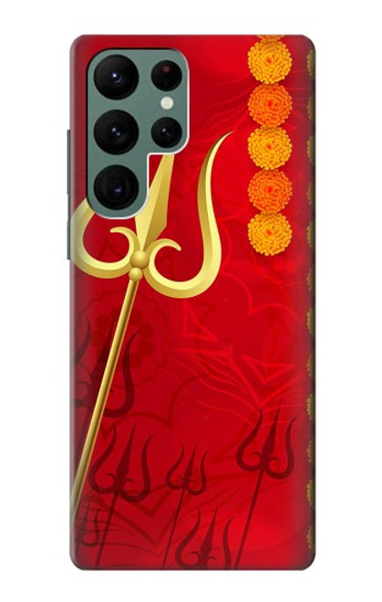 S3788 Shiv Trishul Case For Samsung Galaxy S22 Ultra