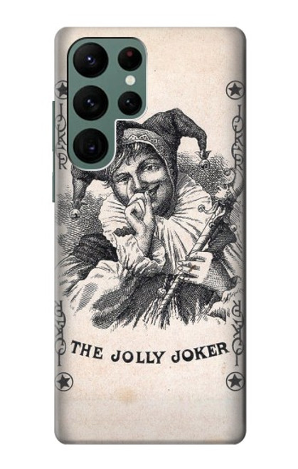 S3818 Vintage Playing Card Case For Samsung Galaxy S22 Ultra