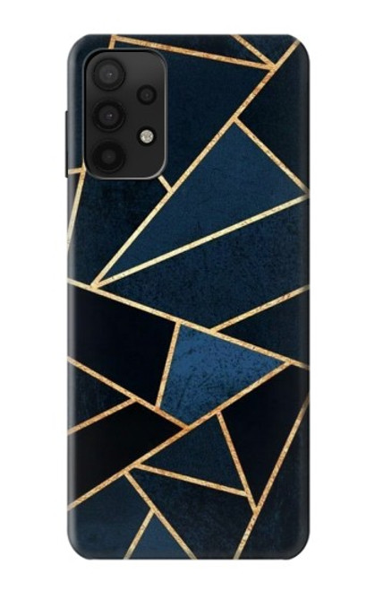 S3479 Navy Blue Graphic Art Case For Samsung Galaxy M32 5G