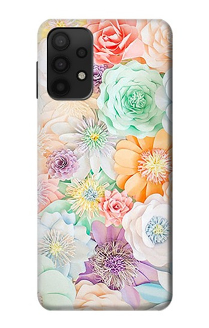 S3705 Pastel Floral Flower Case For Samsung Galaxy M32 5G