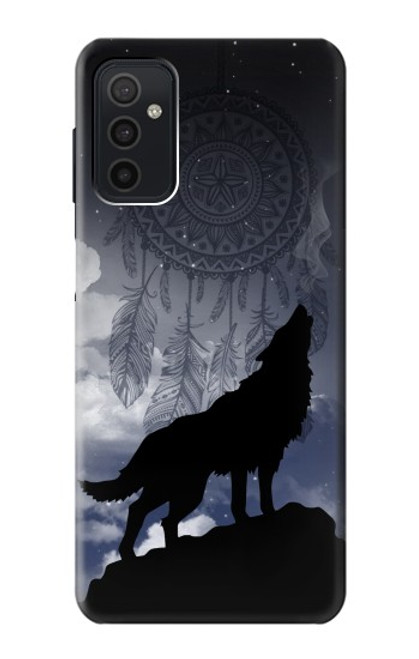 S3011 Dream Catcher Wolf Howling Case For Samsung Galaxy M52 5G