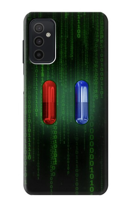 S3816 Red Pill Blue Pill Capsule Case For Samsung Galaxy M52 5G