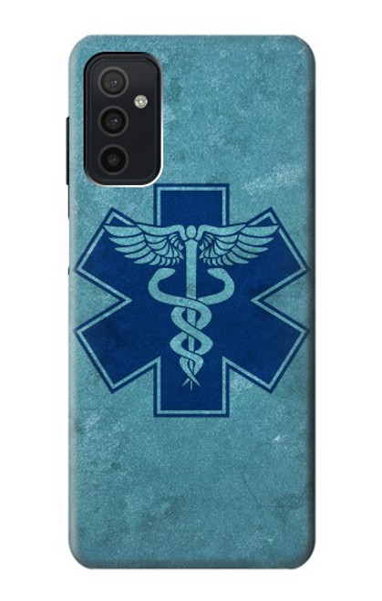 S3824 Caduceus Medical Symbol Case For Samsung Galaxy M52 5G