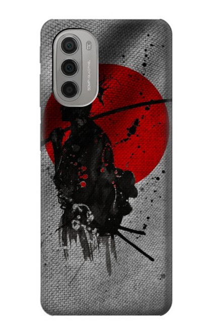 S3517 Japan Flag Samurai Case For Motorola Moto G51 5G