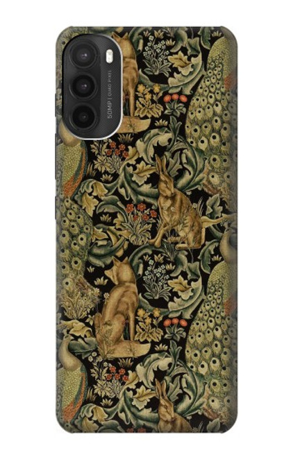 S3661 William Morris Forest Velvet Case For Motorola Moto G71 5G
