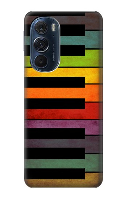 S3451 Colorful Piano Case For Motorola Edge X30