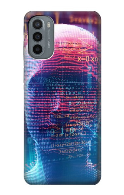 S3800 Digital Human Face Case For Motorola Moto G31