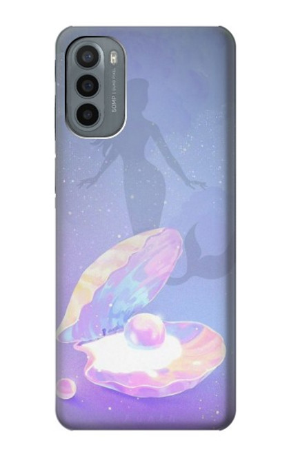 S3823 Beauty Pearl Mermaid Case For Motorola Moto G31