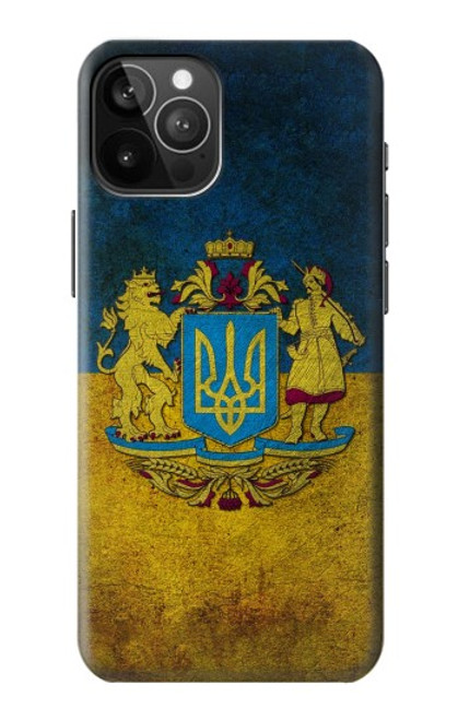 S3858 Ukraine Vintage Flag Case For iPhone 12 Pro Max