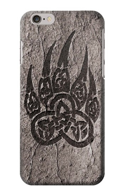 S3832 Viking Norse Bear Paw Berserkers Rock Case For iPhone 6 6S