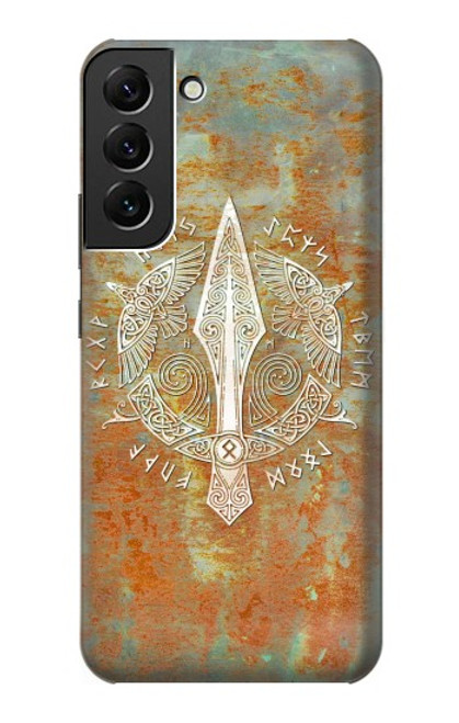 S3827 Gungnir Spear of Odin Norse Viking Symbol Case For Samsung Galaxy S22 Plus