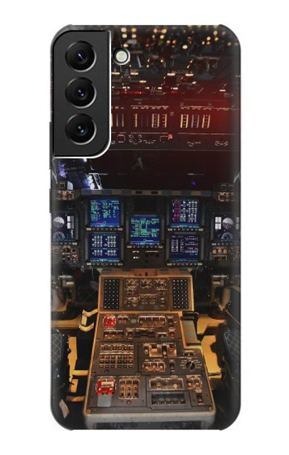 S3836 Airplane Cockpit Case For Samsung Galaxy S22 Plus