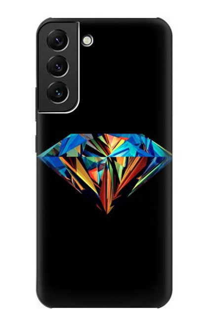 S3842 Abstract Colorful Diamond Case For Samsung Galaxy S22 Plus