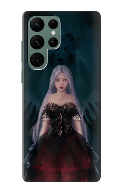 S3847 Lilith Devil Bride Gothic Girl Skull Grim Reaper Case For Samsung Galaxy S22 Ultra