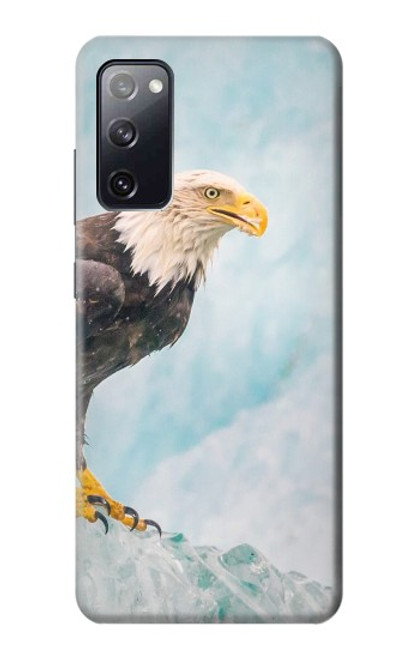 S3843 Bald Eagle On Ice Case For Samsung Galaxy S20 FE