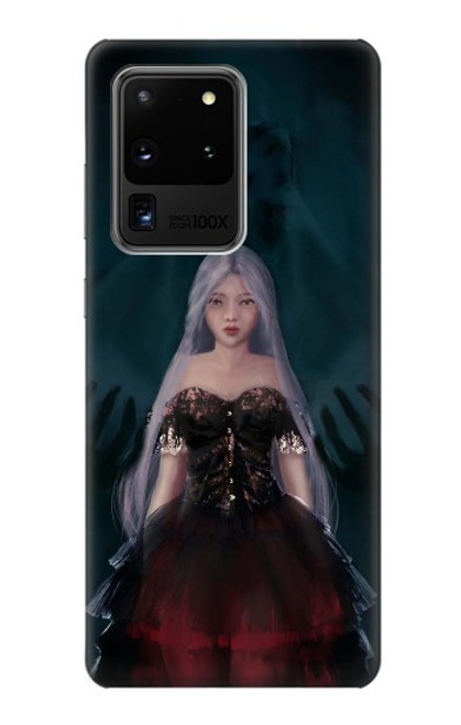 S3847 Lilith Devil Bride Gothic Girl Skull Grim Reaper Case For Samsung Galaxy S20 Ultra