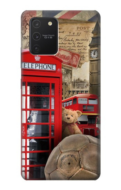 S3856 Vintage London British Case For Samsung Galaxy S10 Lite