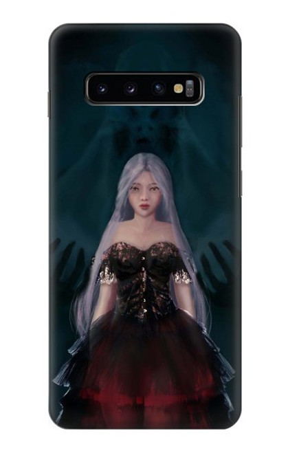 S3847 Lilith Devil Bride Gothic Girl Skull Grim Reaper Case For Samsung Galaxy S10 Plus