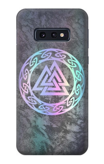 S3833 Valknut Odin Wotans Knot Hrungnir Heart Case For Samsung Galaxy S10e