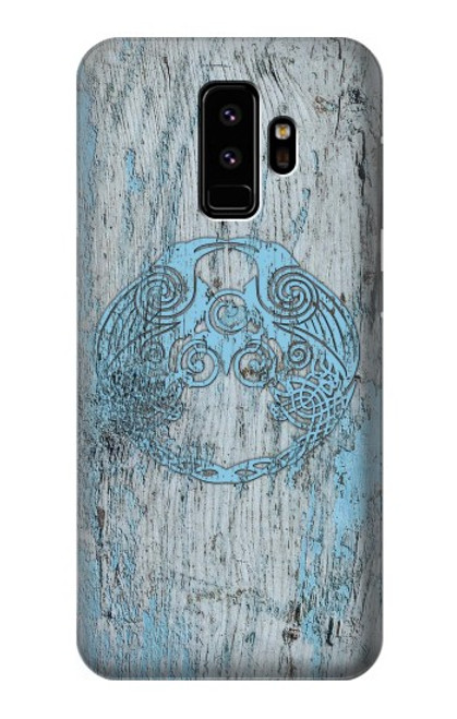 S3829 Huginn And Muninn Twin Ravens Norse Case For Samsung Galaxy S9