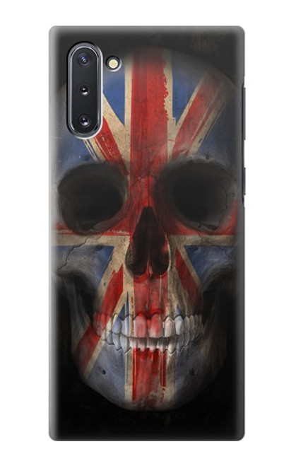 S3848 United Kingdom Flag Skull Case For Samsung Galaxy Note 10
