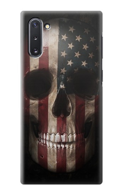 S3850 American Flag Skull Case For Samsung Galaxy Note 10