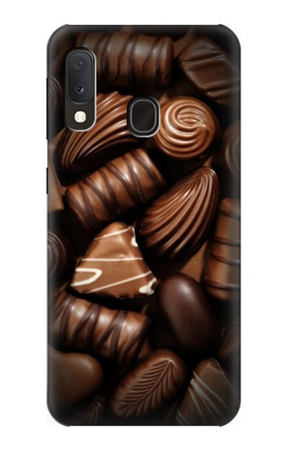 S3840 Dark Chocolate Milk Chocolate Lovers Case For Samsung Galaxy A20e