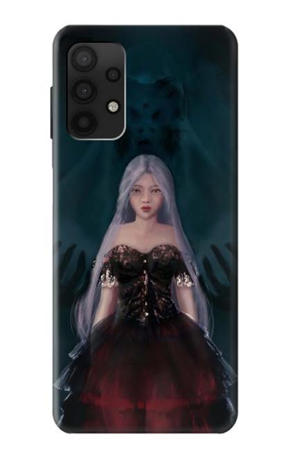 S3847 Lilith Devil Bride Gothic Girl Skull Grim Reaper Case For Samsung Galaxy A32 4G