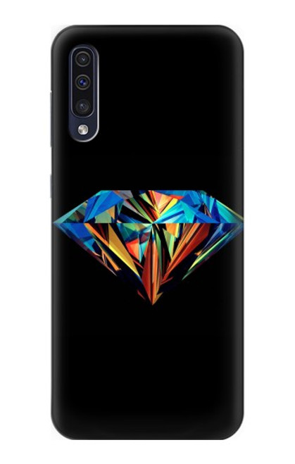 S3842 Abstract Colorful Diamond Case For Samsung Galaxy A70