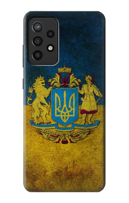 S3858 Ukraine Vintage Flag Case For Samsung Galaxy A72, Galaxy A72 5G