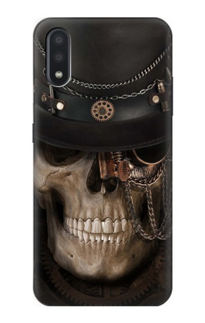 S3852 Steampunk Skull Case For Samsung Galaxy A01