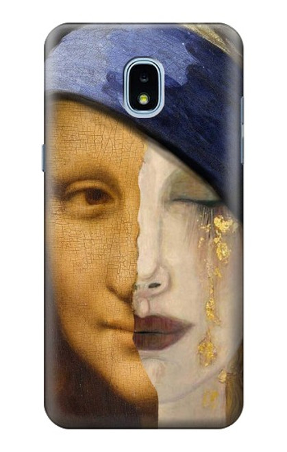 S3853 Mona Lisa Gustav Klimt Vermeer Case For Samsung Galaxy J3 (2018), J3 Star, J3 V 3rd Gen, J3 Orbit, J3 Achieve, Express Prime 3, Amp Prime 3