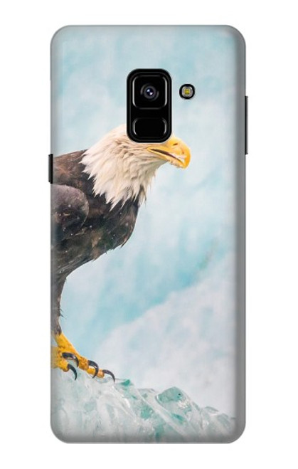 S3843 Bald Eagle On Ice Case For Samsung Galaxy A8 (2018)