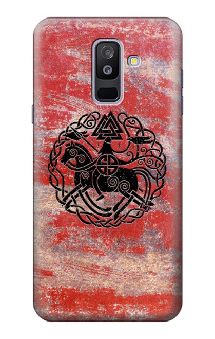 S3831 Viking Norse Ancient Symbol Case For Samsung Galaxy A6+ (2018), J8 Plus 2018, A6 Plus 2018