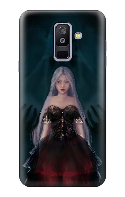 S3847 Lilith Devil Bride Gothic Girl Skull Grim Reaper Case For Samsung Galaxy A6+ (2018), J8 Plus 2018, A6 Plus 2018